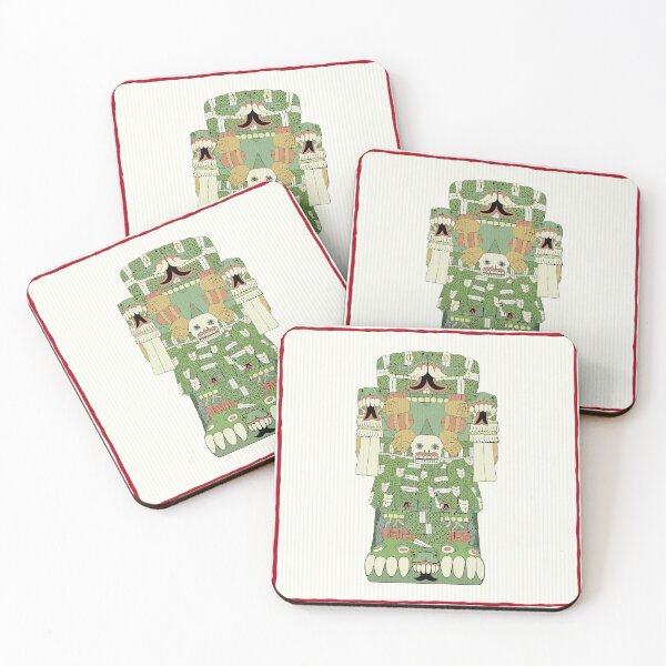 Item preview, Coatlicue- Aztec Borgia Coaster designed and sold by Aztectees.