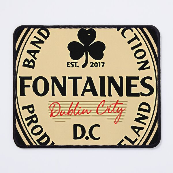 Item preview, Retro logo decal Fontaines Band of distinction designed and sold by EllisSchmeler.