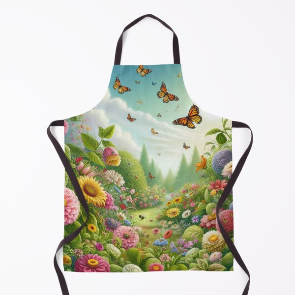Item preview, Blossoming Garden A Symphony of Flora and Fauna designed and sold by ArtComixHaven.