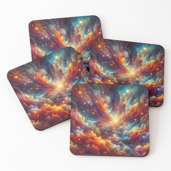 Item preview, Infinite Radiance Stellar Creation in the Cosmic Expanse designed and sold by ArtComixHaven.
