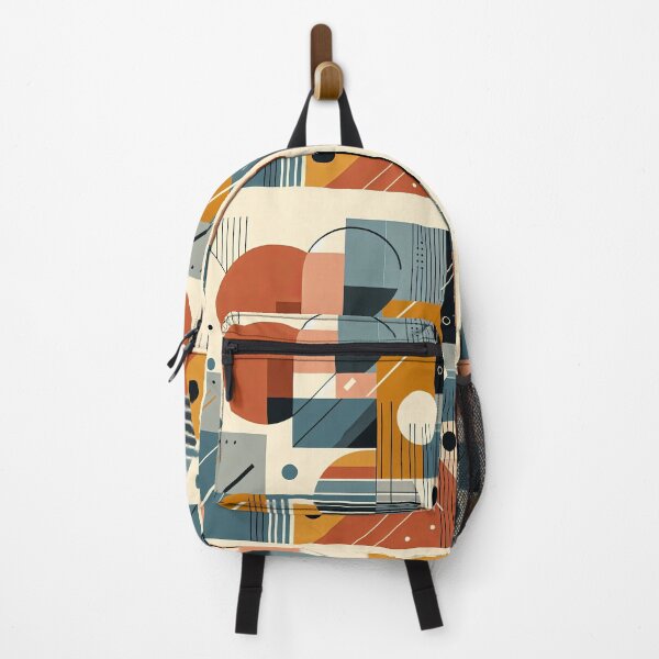 Item preview, Geometric Abstraction Harmony in Shape and Subdued Tones designed and sold by ArtComixHaven.