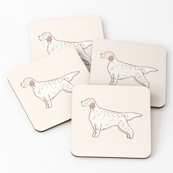 Item preview, english sitter dog designed and sold by Mayarart.