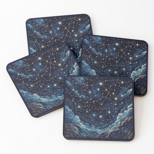 Item preview, Eternal Dance of the Celestial Bodies A Night's Enigma designed and sold by ArtComixHaven.