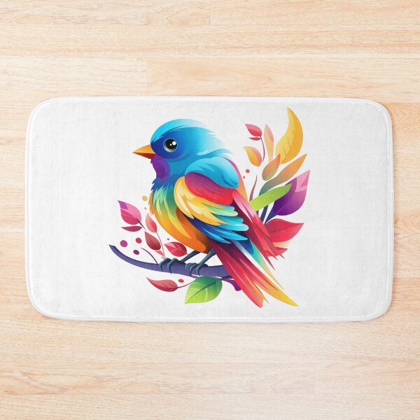 Item preview, Cute colored bird designed and sold by GoodThings66.