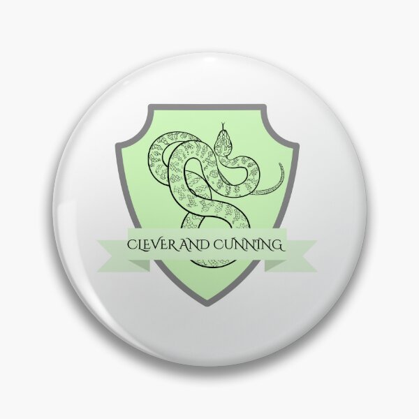 Item preview, Clever And Cunning Badge designed and sold by cozyartnook.