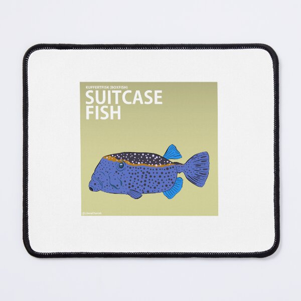Item preview, Literal Danish Suitcase Fish. The Danish name for Boxfish designed and sold by badlydoodled.