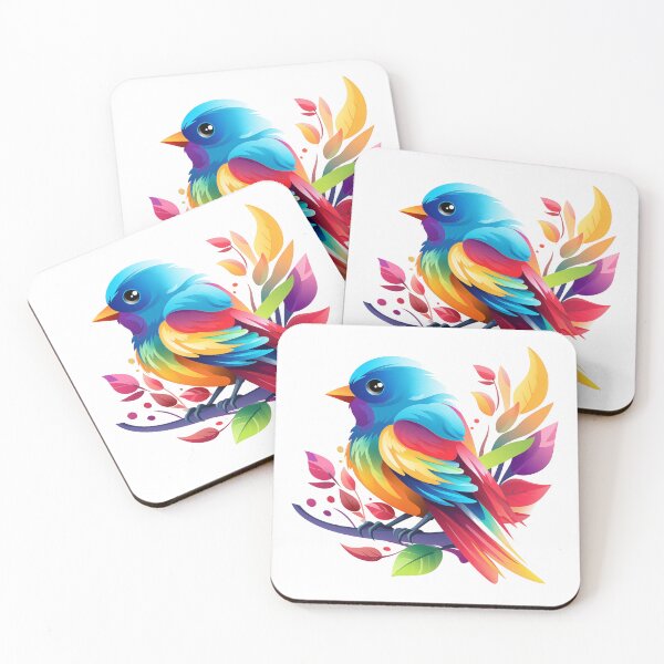 Item preview, Cute colored bird designed and sold by GoodThings66.