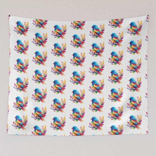 Item preview, Cute colored bird designed and sold by GoodThings66.
