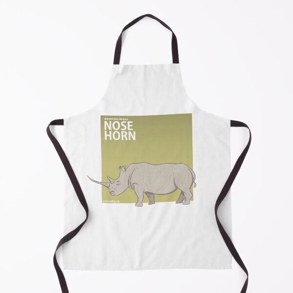 Item preview, Literal Danish Nose Horn. The Danish name for Rhino designed and sold by badlydoodled.