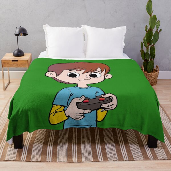 Item preview, boy is holding a joystick in his hands designed and sold by duxpavlic.