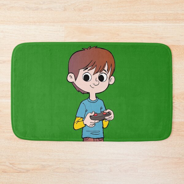 Item preview, boy is holding a joystick in his hands designed and sold by duxpavlic.
