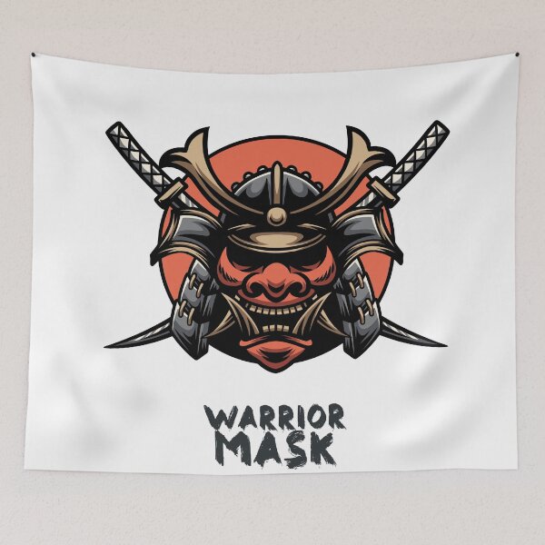 Item preview, Warrior Mask designed and sold by BlackOwlCreate.