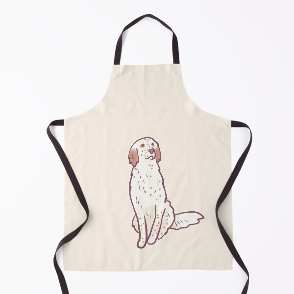 Item preview, english sitter dog illustration designed and sold by Mayarart.