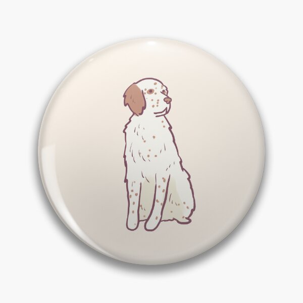 Item preview, Cute english sitter dog illustration  designed and sold by Mayarart.