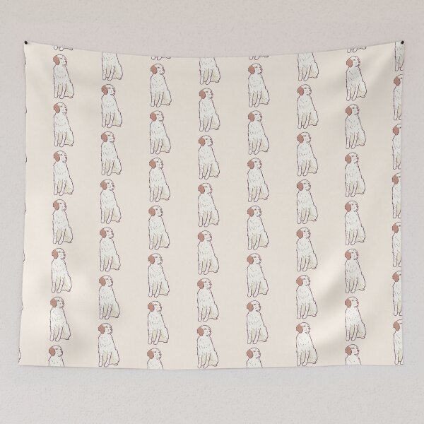 Item preview, Cute english sitter dog illustration  designed and sold by Mayarart.