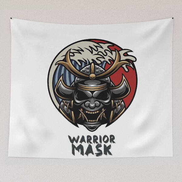 Item preview, Warrior Mask designed and sold by BlackOwlCreate.