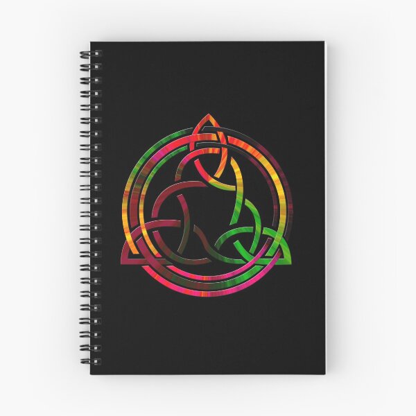 Item preview, Celtic Trinity Knot - Colourful Tie Die  designed and sold by MellowGroove.