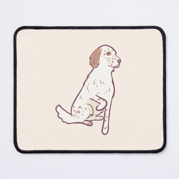 Item preview, english sitter dog illustration designed and sold by Mayarart.