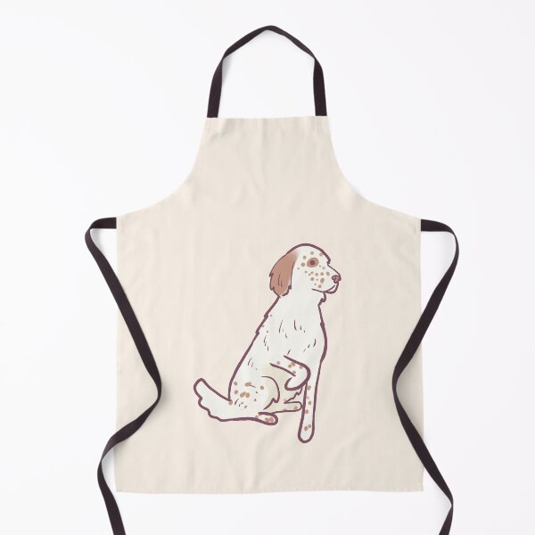 Item preview, english sitter dog illustration designed and sold by Mayarart.