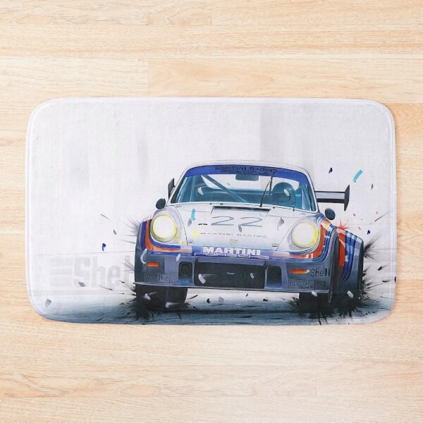 Item preview, Martini Porsche Art Print designed and sold by Road To Track.