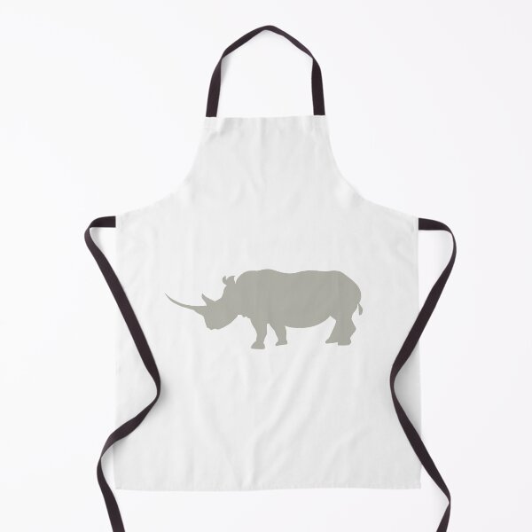 Item preview, Grey Rhino Silhouette designed and sold by badlydoodled.