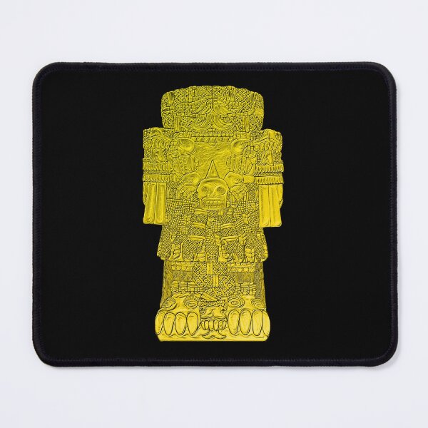 Item preview, Coatlicue - Aztec Mother of the Gods Gold Leaf designed and sold by Aztectees.
