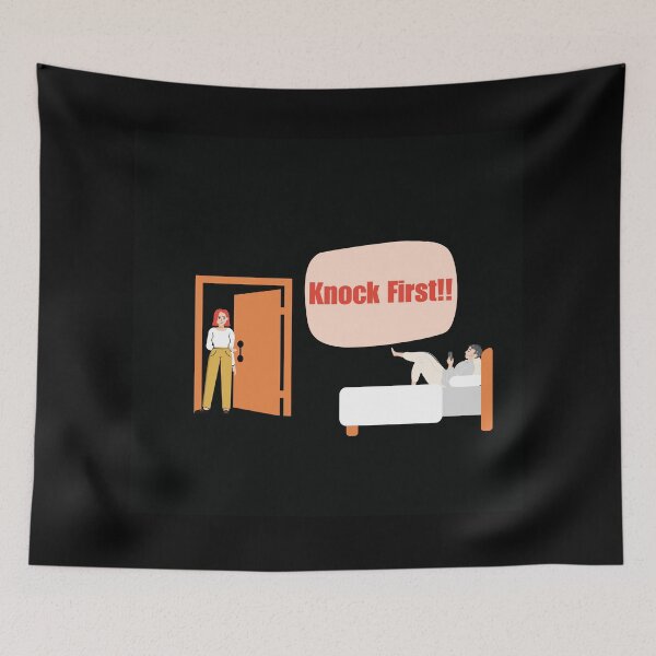 Item preview, Knock First !! designed and sold by PapaMatrix.