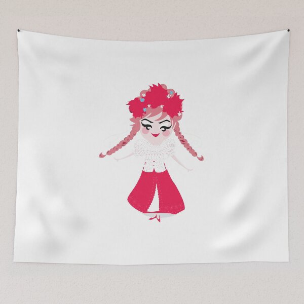 Item preview, Folk Girl designed and sold by snowshade.