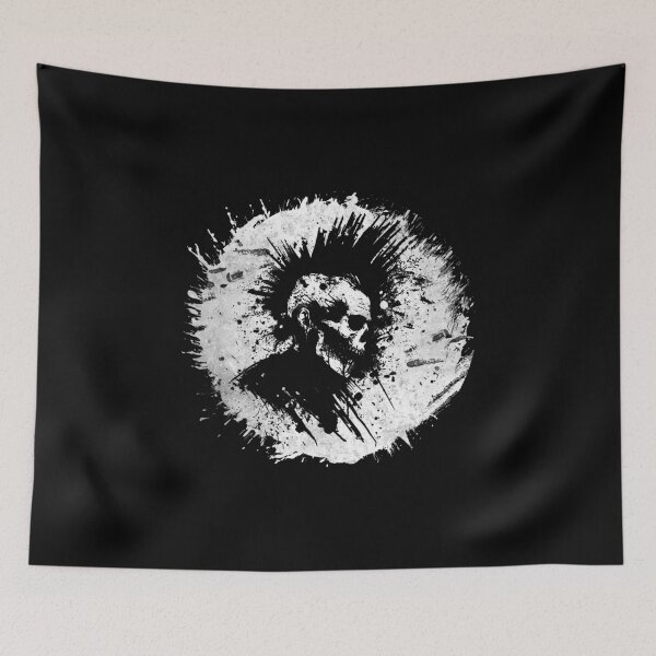 Item preview, "Echoes of Anarchy" - Skull Mohawk Tee designed and sold by SRZT.