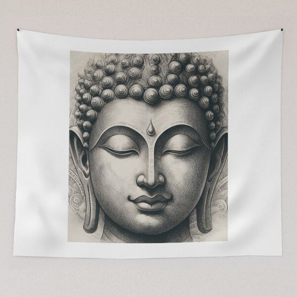 Item preview, budda pray for you designed and sold by Bspaces.
