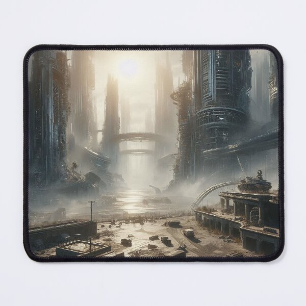 Item preview, Dystopian sunrise designed and sold by Cerberus-Art.
