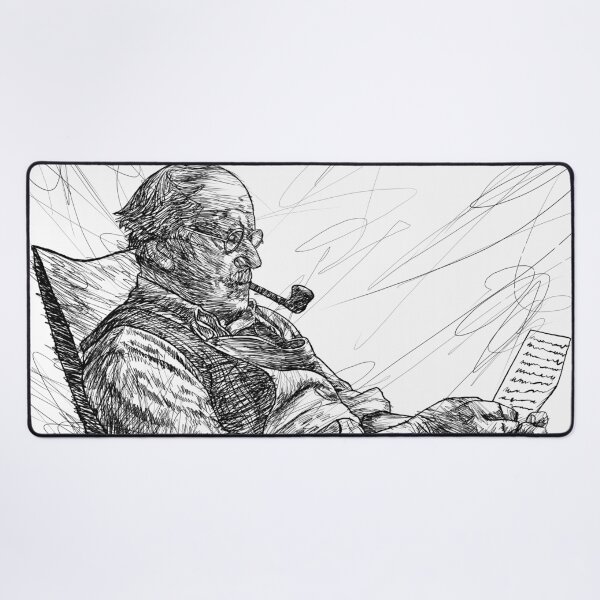 Item preview, CARL JUNG - ink portrait .5 designed and sold by lautir.