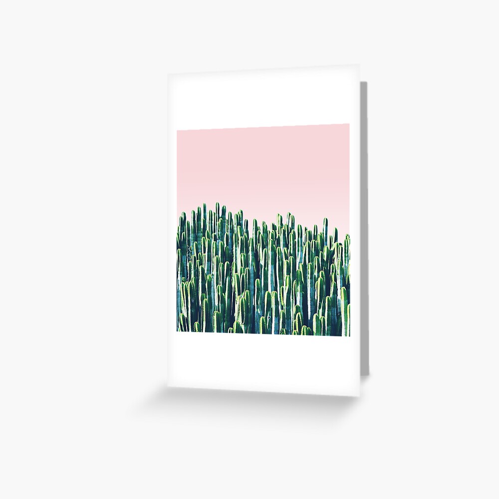 Cactus & Sunset Greeting Card