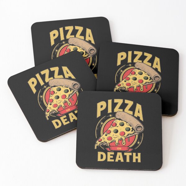 Item preview, Pizza or Death gift for fan horror and pizza designed and sold by YenViolet.