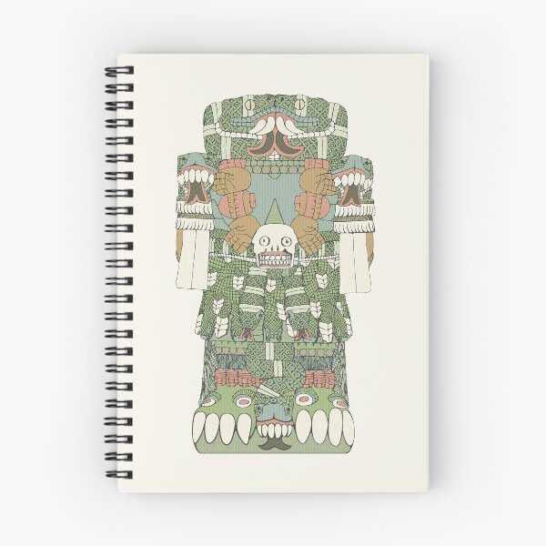 Item preview, Coatlicue - Codex Borgia Style Aztec Mother Fertility Goddess designed and sold by Aztectees.