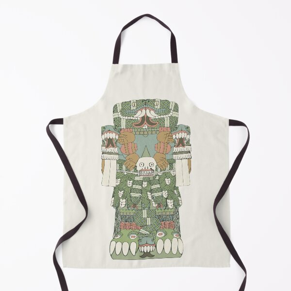 Item preview, Coatlicue - Codex Borgia Style Aztec Mother Fertility Goddess designed and sold by Aztectees.