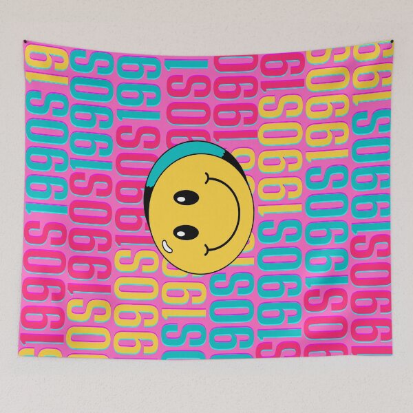 Item preview, 1990s retro design 29 - Bubblegum Pink Background designed and sold by PunjabanJatti.