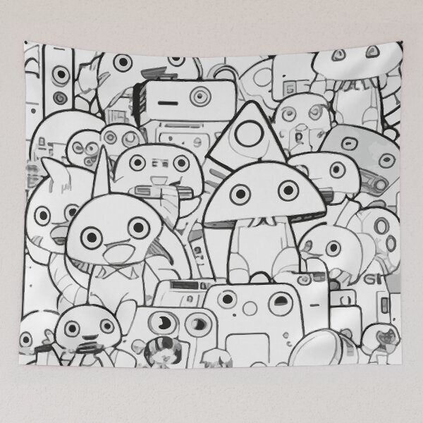 Item preview, complex cartoon designed and sold by HUNSA.