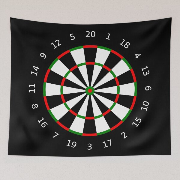 Item preview, minimal dart board designed and sold by PineLemon.