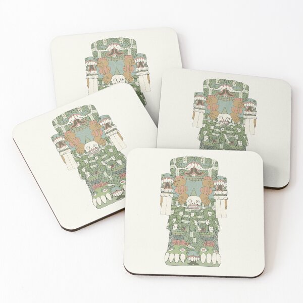Item preview, Coatlicue - Codex Borgia Style Aztec Mother Fertility Goddess designed and sold by Aztectees.