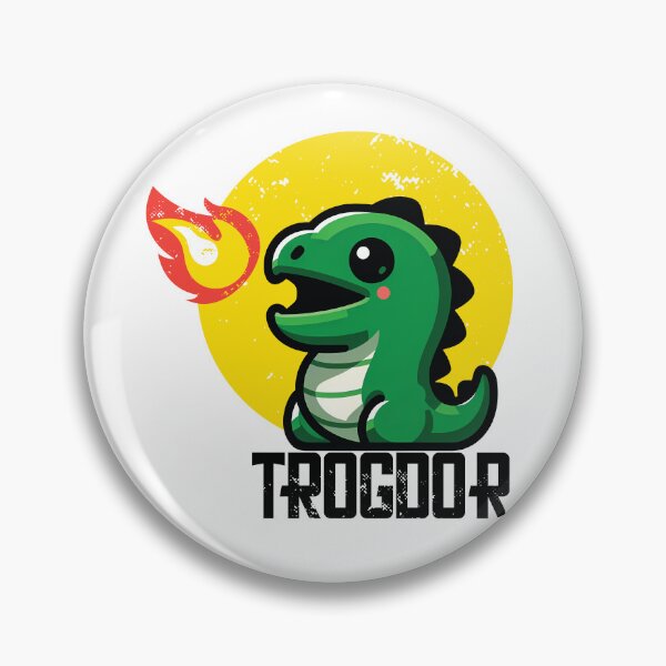 Item preview, Trogdor The Fire-Breathing Dragon designed and sold by DineshArtShop.