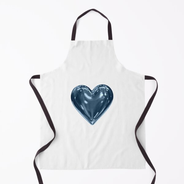 Item preview, Blue Metallic Heart designed and sold by lollydesigned.