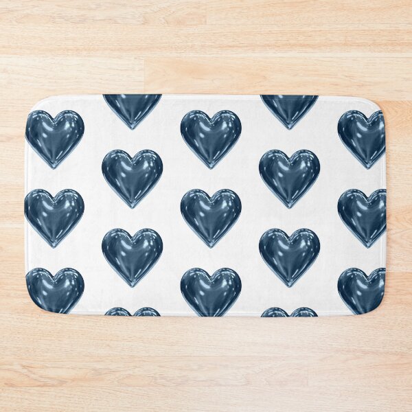Item preview, Blue Metallic Heart designed and sold by lollydesigned.
