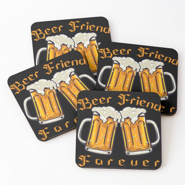 Item preview, Beer Friend Forever Funny Drinking designed and sold by Kuki-shop.