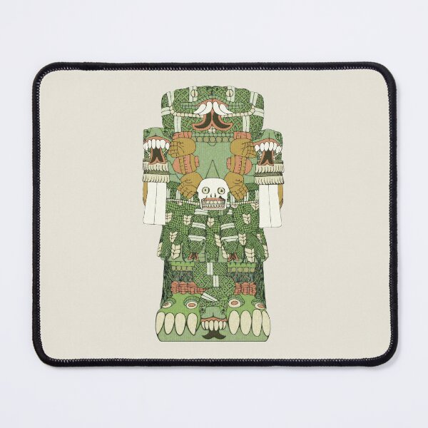 Item preview, Coatlicue - Aztec Mother Goddess Amate Paper Codex Borgia designed and sold by Aztectees.