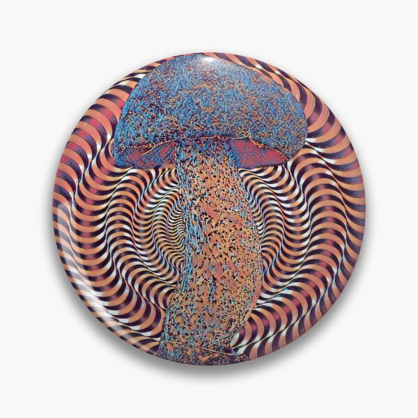 Item preview, Magic Mushroom Psychedelic Art designed and sold by ArtbyMikkiC.