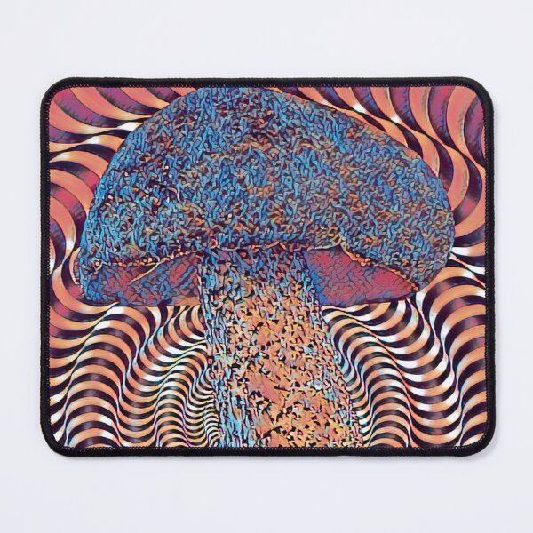 Item preview, Magic Mushroom Psychedelic Art designed and sold by ArtbyMikkiC.