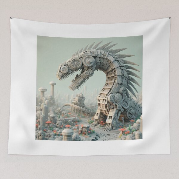 Aperçu de l'œuvre Le grand dragon de papier créée et vendue par tilmizart.