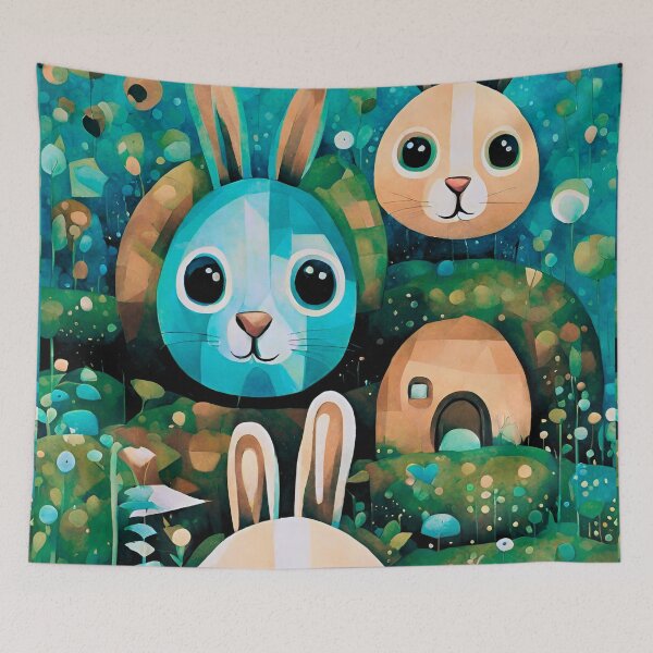 Item preview, Cute Babby bunnies, Happy Easter designed and sold by Oorviart.