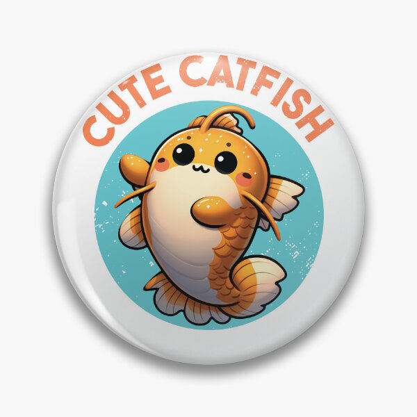 Item preview, Cute Wels Catfish  designed and sold by DineshArtShop.